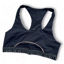  AVALON Sports Bra - Black / Chanterelle